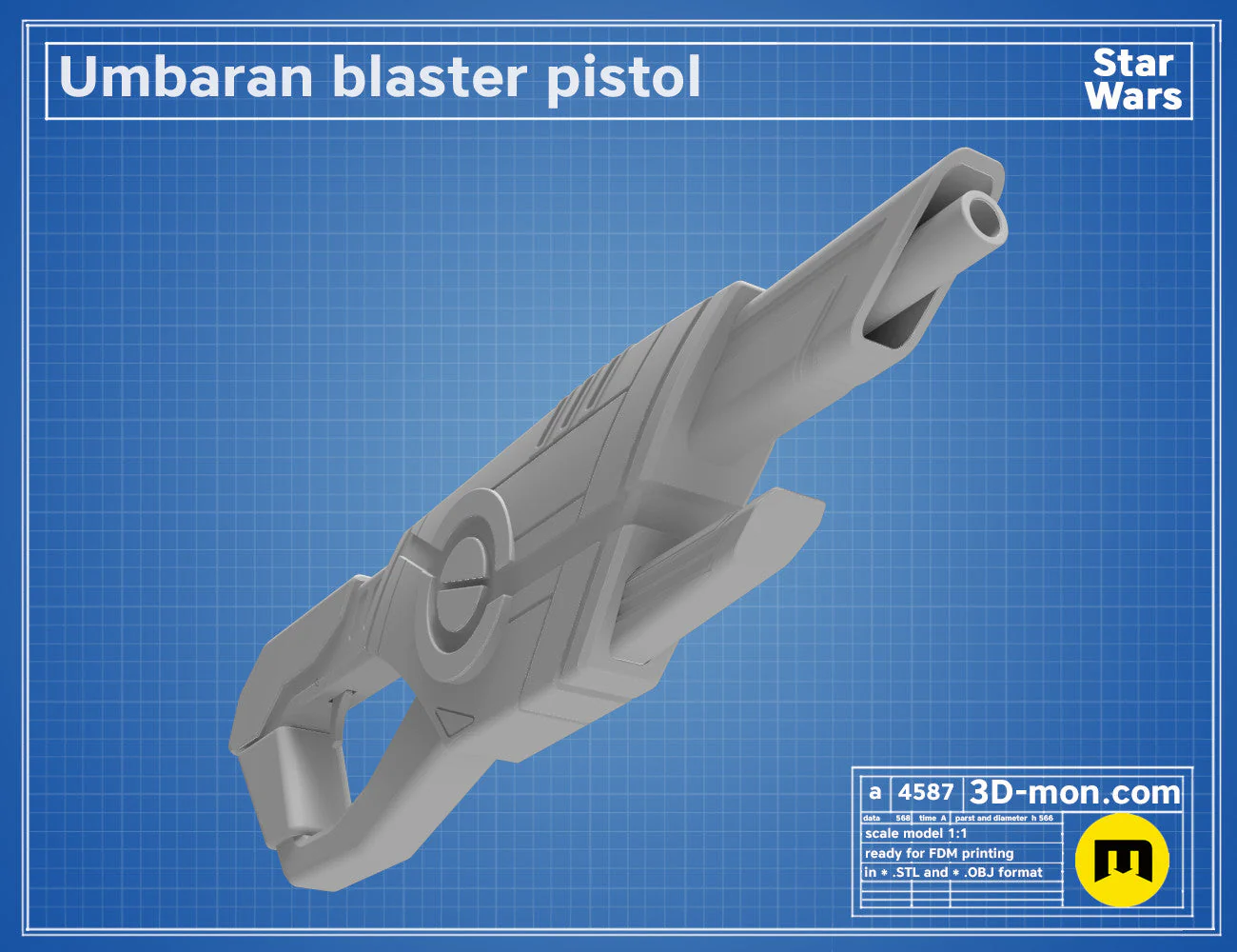 Umbaran Blaster Pistol - Image 6