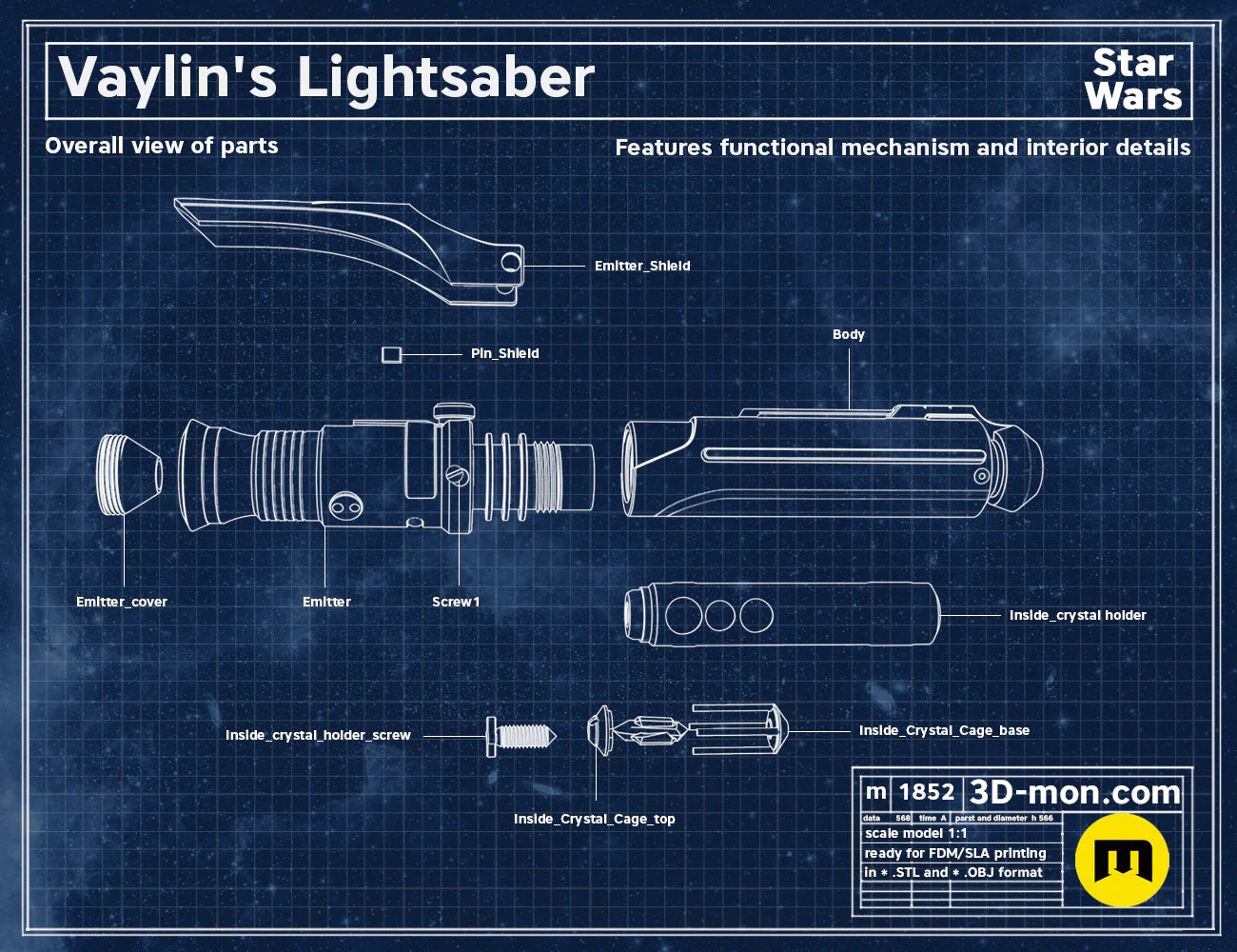 Vaylin lightsaber - Image 3