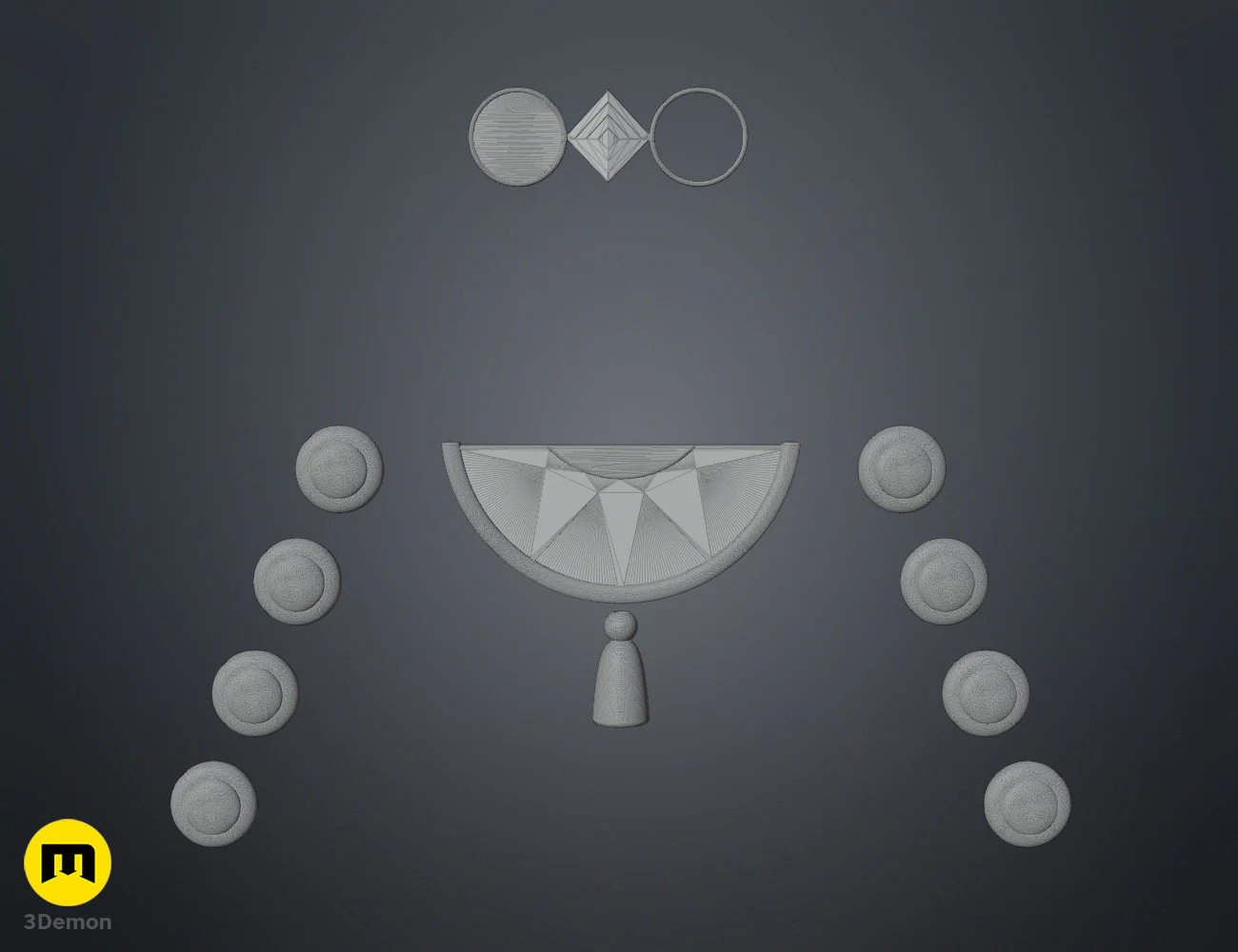 Witch Hat Atelier - Qifrey glasses and Accessories - Image 11