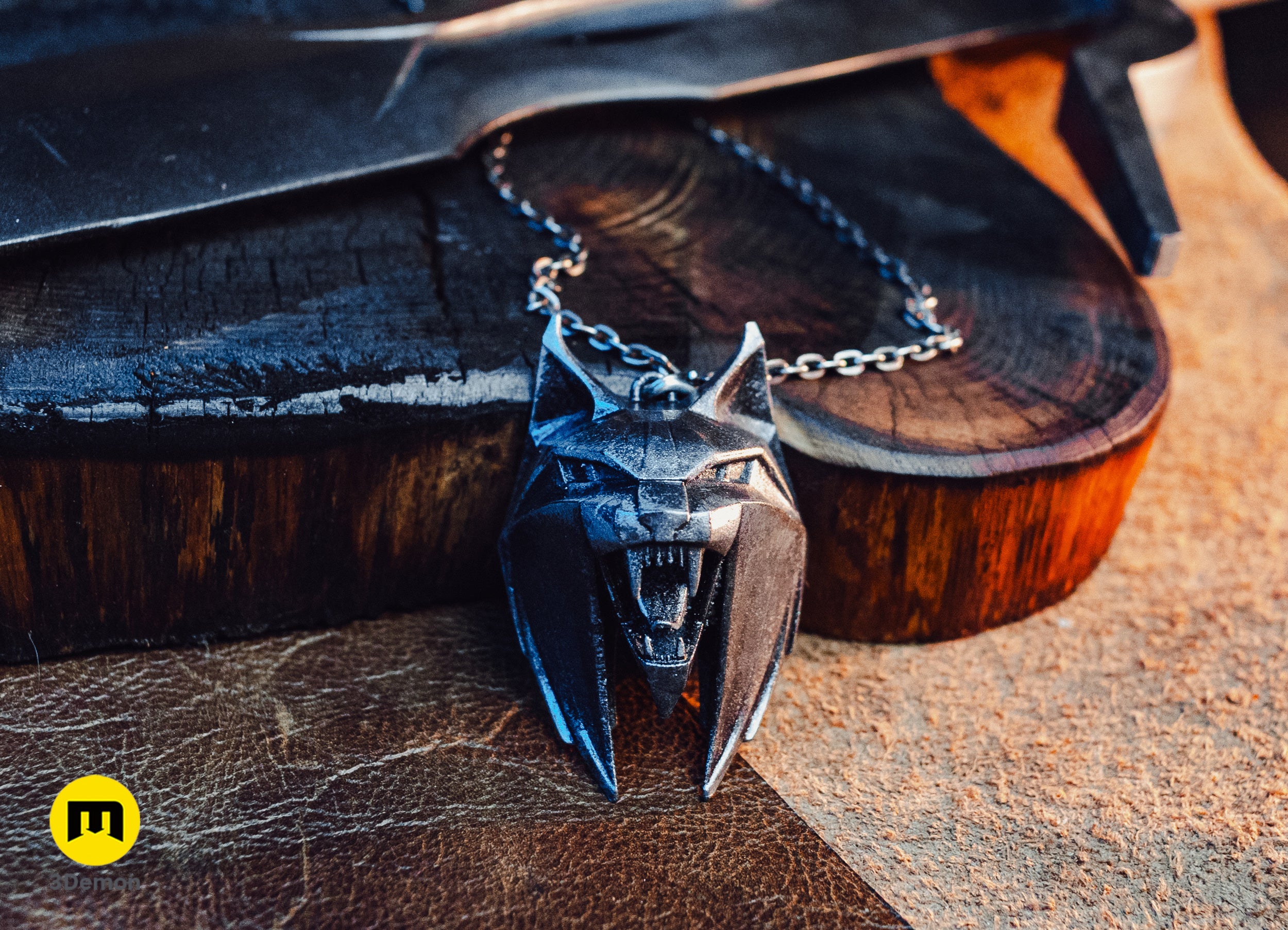 Witcher 4 Lynx Pendant - Image 3