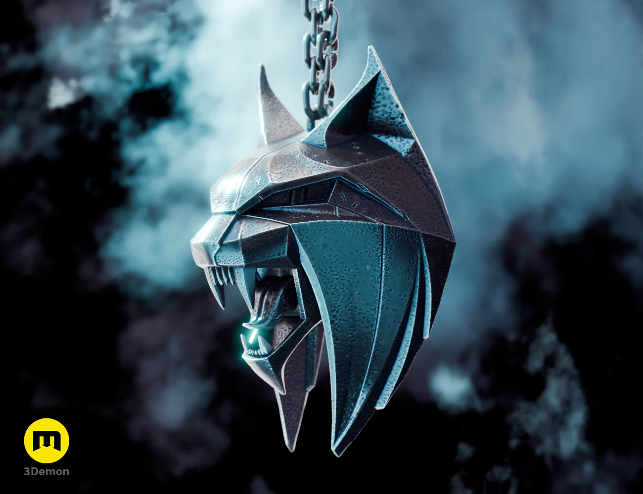 Witcher 4 Lynx Pendant - Image 6