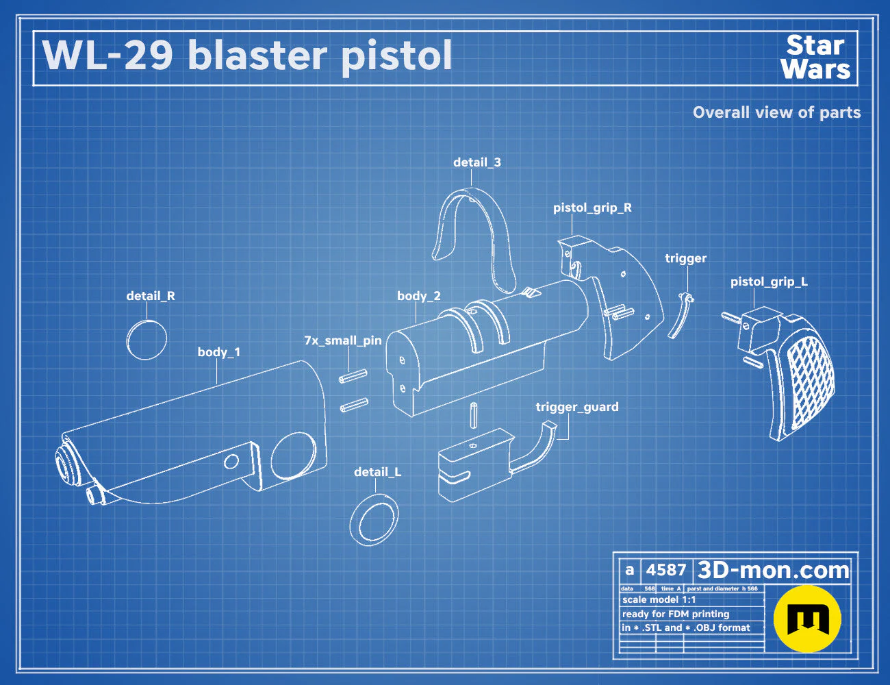 WL-29 Blaster Pistol - Image 4