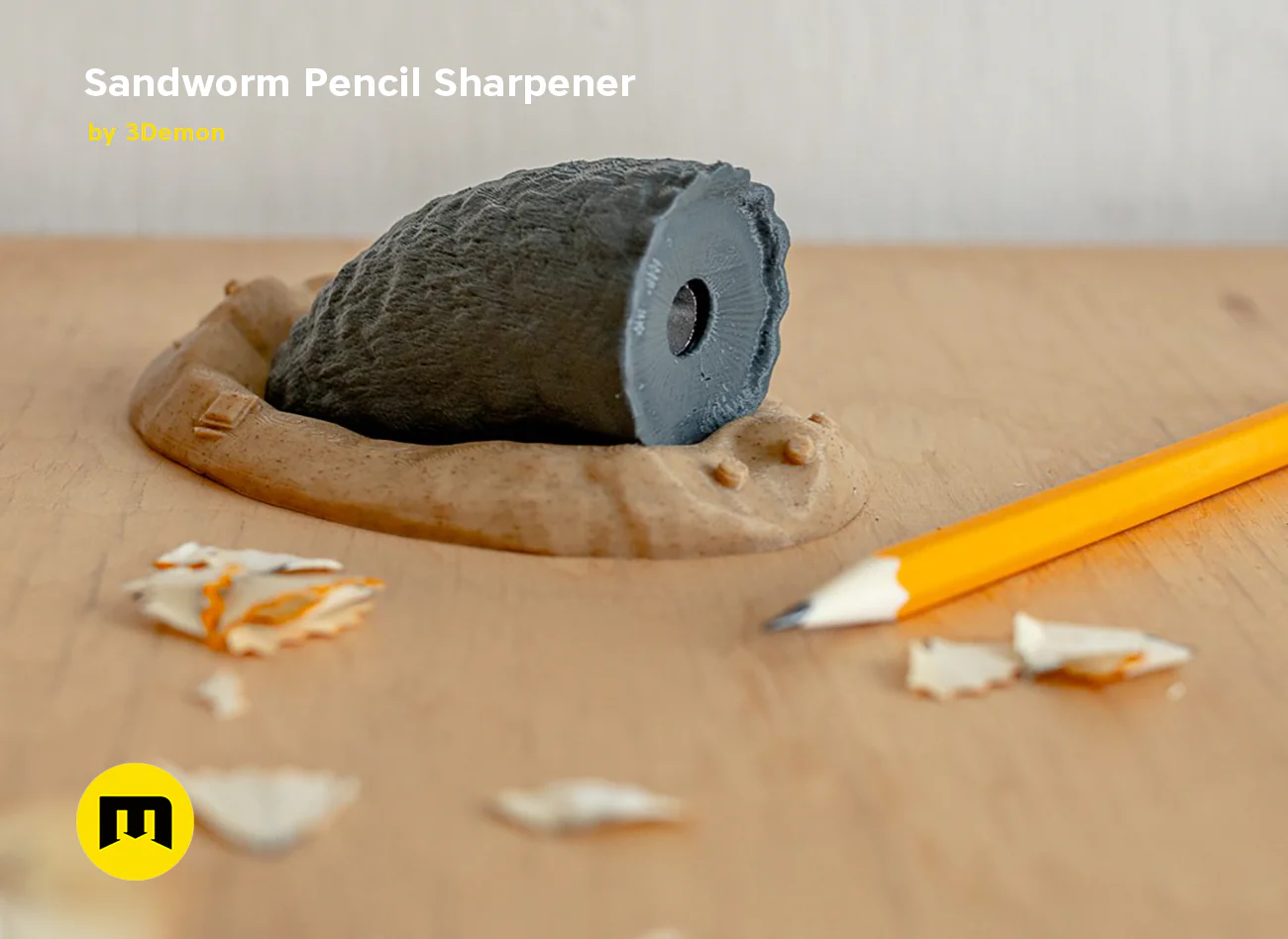 Sandworm Pencil Sharpener - Dune - Image 2