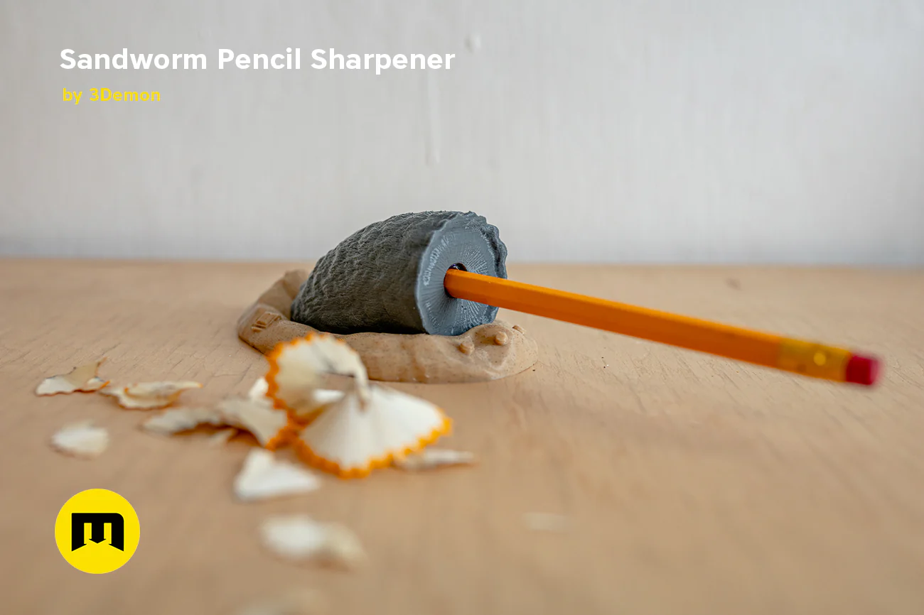 Sandworm Pencil Sharpener - Dune - Image 3